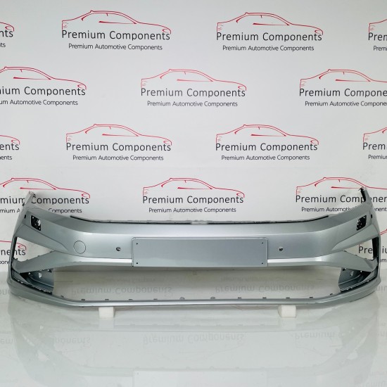 VW Golf Sportsvan Front Bumper Sv Genuine Silver 510807221m | 2017-2021 [at40]