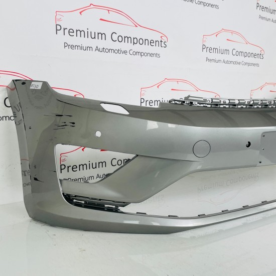 VW Golf Sportsvan Front Bumper Sv Genuine Grey 510807221f | 2015–2018 [at50]