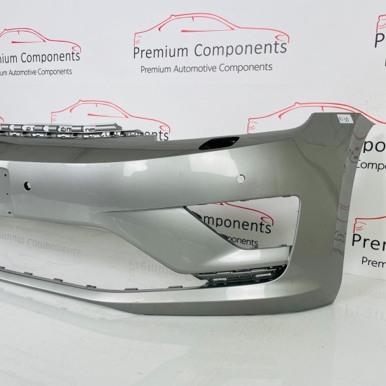 VW Golf Sportsvan Front Bumper Sv Genuine Grey 510807221f | 2015–2018 [at50]