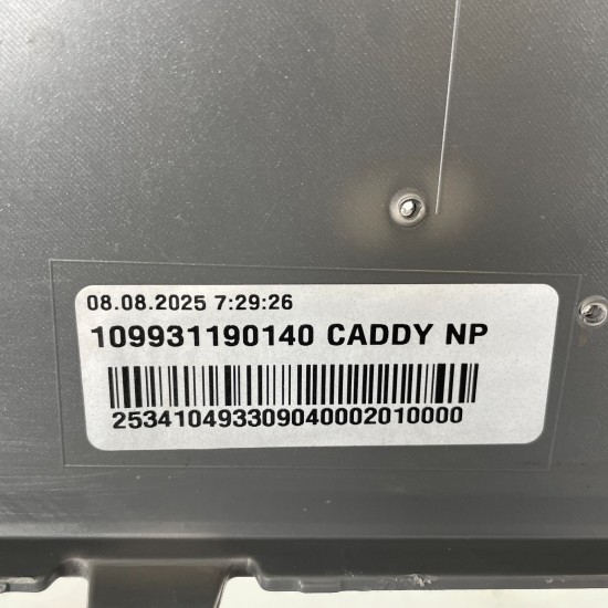 VW Caddy Front Bumper Mk5 Genuine Grey 2k7807221c | 2020-2026 [Bg56]