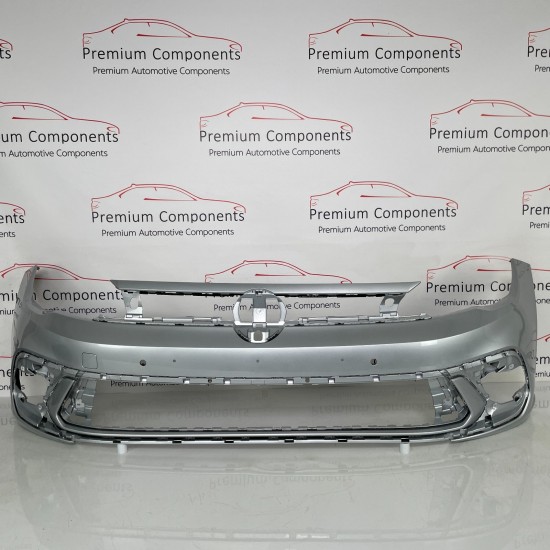 VW Polo R Line Front Bumper Mk6 Genuine Silver 2gs807221 | 2022-2026 [Bg66]