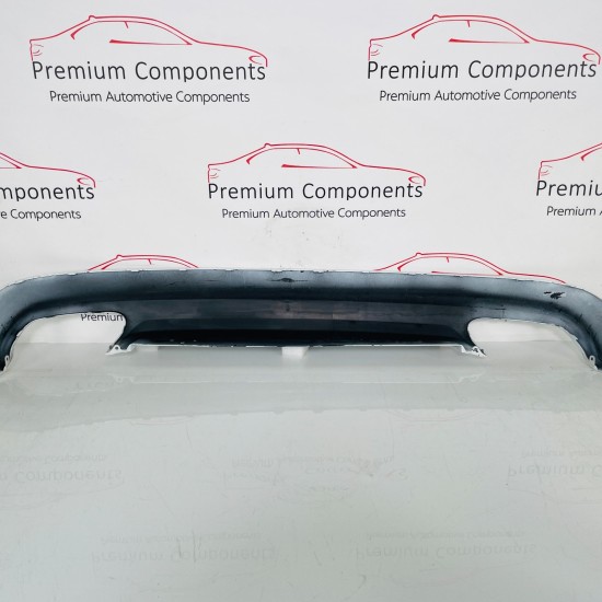 Volvo Xc60 Diffuser Rear Bumper Genuine White Lower Trim Section 2017 - 2022 Volvo Xc60 Diffuser Rear Bumper Genuine White Lower Trim Section 2017 - 2022
