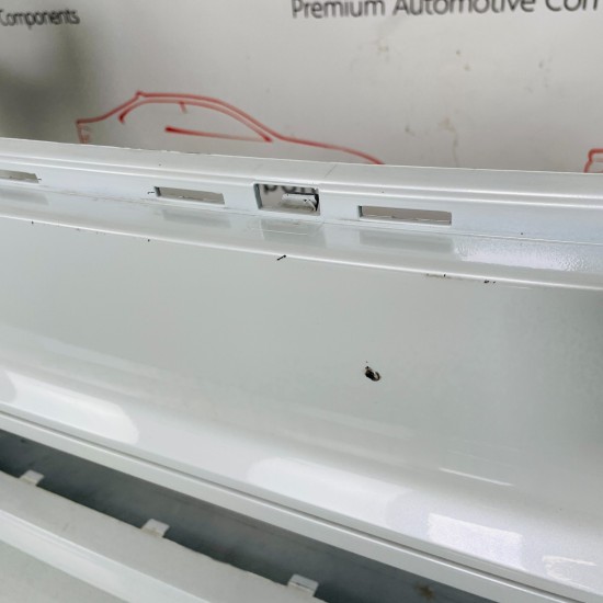 Volvo Xc90 Front Bumper Genuine White Mk2 Inscription & Washer Jets 2020 - 2024 Volvo Xc90 Front Bumper Genuine White Mk2 Inscription & Washer Jets 2020 - 2024
