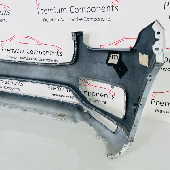 Volvo Xc90 Front Bumper Genuine White Mk2 Inscription & Washer Jets 2020 - 2024 Volvo Xc90 Front Bumper Genuine White Mk2 Inscription & Washer Jets 2020 - 2024