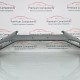 Volvo Xc90 Front Bumper Genuine Silver Mk2 Inscription & Washer Jets 2020 - 2024