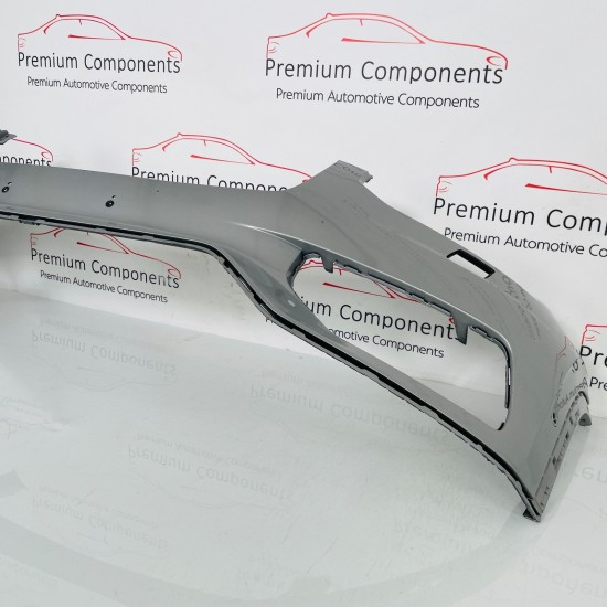 Volvo Xc90 Front Bumper Genuine Silver Mk2 Inscription & Washer Jets 2020 - 2024 Volvo Xc90 Front Bumper Genuine Silver Mk2 Inscription & Washer Jets 2020 - 2024