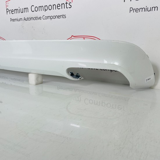 Volvo Xc60 Diffuser Rear Bumper Genuine White Lower Trim Section 2017 - 2022 Volvo Xc60 Diffuser Rear Bumper Genuine White Lower Trim Section 2017 - 2022