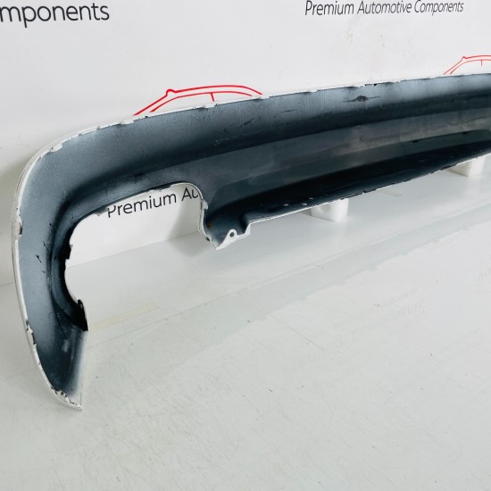Volvo Xc60 Diffuser Rear Bumper Genuine White Lower Trim Section 2017 - 2022 Volvo Xc60 Diffuser Rear Bumper Genuine White Lower Trim Section 2017 - 2022