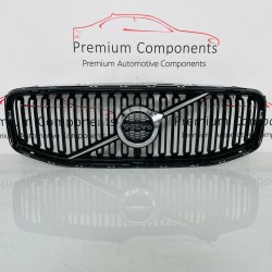 Volvo Xc60 Front Grill Genuine Black Mk2 With Emblem 2020 - 2023 [am11]