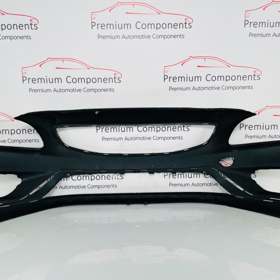 Volvo S60 Front Bumper Genuine Black Mk2 R-design Washer Jets 2013 - 2018 [an72]