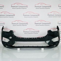 Volvo Xc60 Front Bumper Genuine Grey With Washer Jets 2017 - 2021 [ao54]