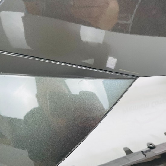 Volvo Xc60 Front Bumper Genuine Grey With Washer Jets 2017 - 2021 [ao54]