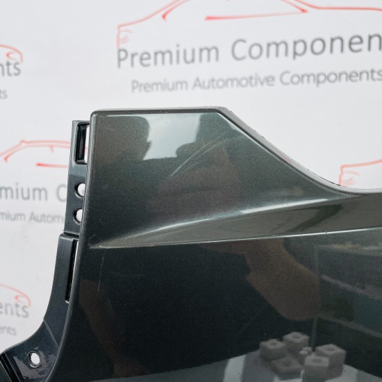 Volvo Xc60 Front Bumper Genuine Grey With Washer Jets 2017 - 2021 [ao54]