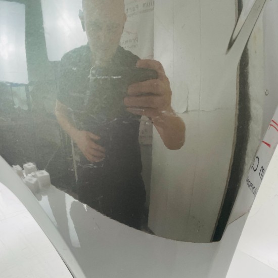 Volvo Xc60 Front Bumper Genuine Grey With Washer Jets 2017 - 2021 [ao54]