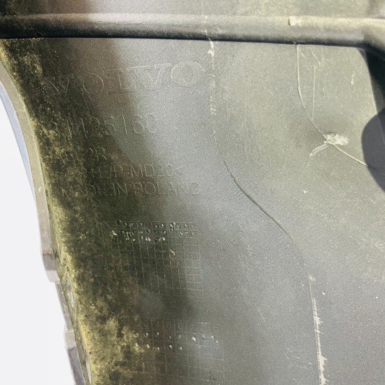 Volvo Xc60 Front Bumper Genuine Grey With Washer Jets 2017 - 2021 [ao54]