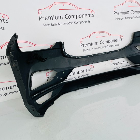 Volvo Xc60 Front Bumper Genuine Grey With Washer Jets 2017 - 2021 [ao54]