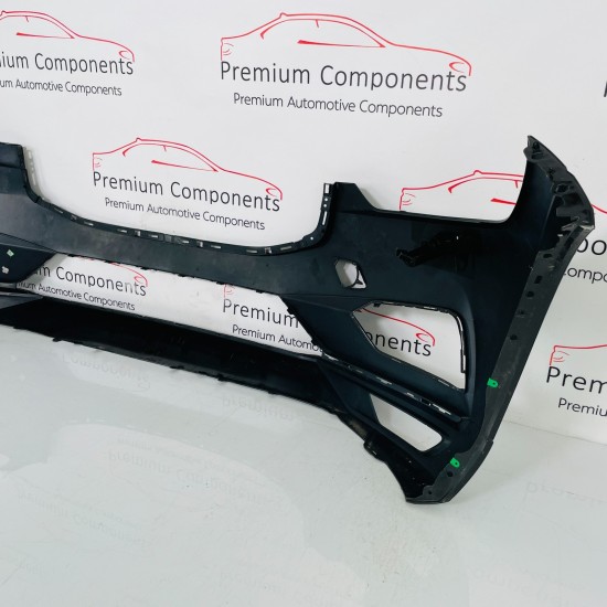 Volvo Xc60 Front Bumper Genuine Grey With Washer Jets 2017 - 2021 [ao54]
