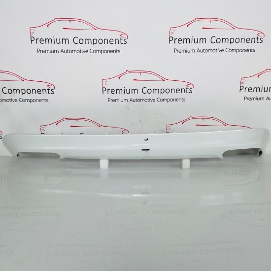 Volvo Xc60 Diffuser Rear Bumper Genuine White Lower Trim Section 2017 - 2022