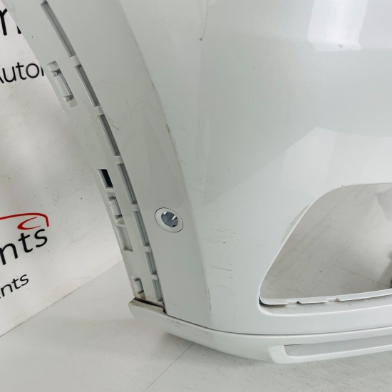 Volvo Xc90 Front Bumper Genuine White Mk2 Inscription & Washer Jets 2020 - 2024 Volvo Xc90 Front Bumper Genuine White Mk2 Inscription & Washer Jets 2020 - 2024