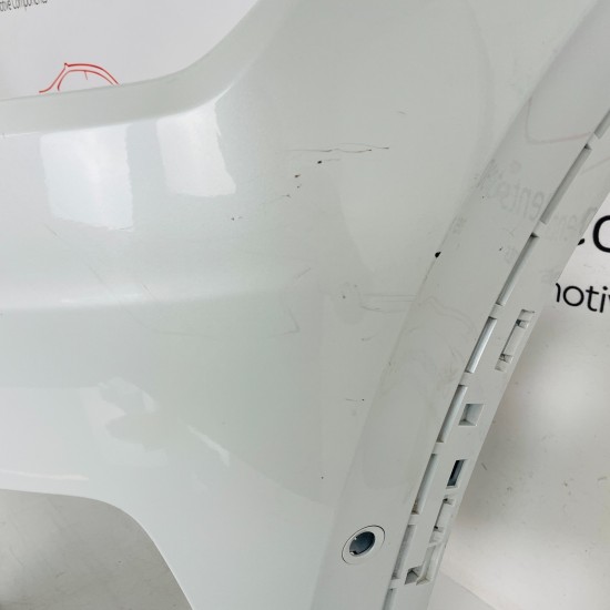 Volvo Xc90 Front Bumper Genuine White Mk2 Inscription & Washer Jets 2020 - 2024 Volvo Xc90 Front Bumper Genuine White Mk2 Inscription & Washer Jets 2020 - 2024