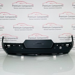 Volvo Xc40 Rear Bumper R-design Genuine Black 31449333 | 2018 - 2024 [ar77]