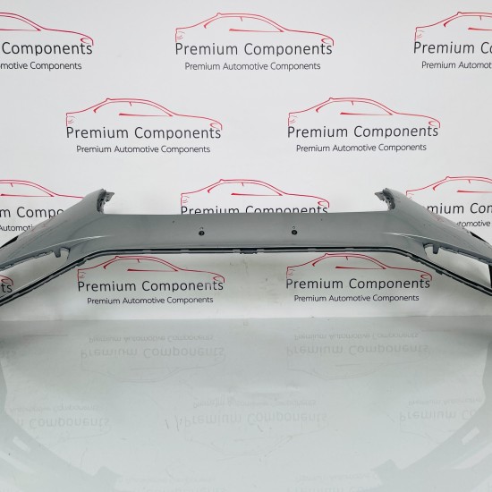 Volvo Xc90 Front Bumper Genuine Silver Mk2 Inscription & Washer Jets 2020 - 2024 Volvo Xc90 Front Bumper Genuine Silver Mk2 Inscription & Washer Jets 2020 - 2024