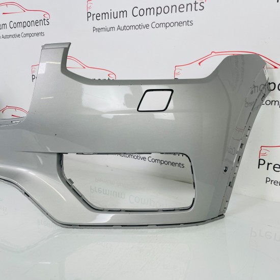 Volvo Xc90 Front Bumper Genuine Silver Mk2 Inscription & Washer Jets 2020 - 2024 Volvo Xc90 Front Bumper Genuine Silver Mk2 Inscription & Washer Jets 2020 - 2024