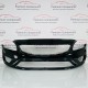 Volvo S60 Front Bumper Genuine Black Mk2 R-design Washer Jets 2013 - 2018 [an72]