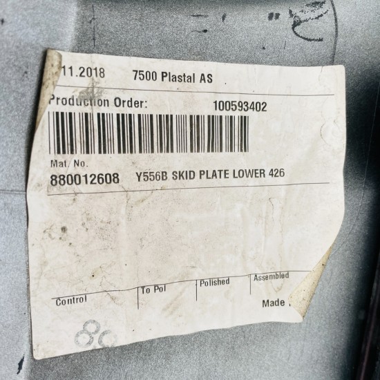 Volvo V40 Cross Country Rear Bumper Genuine Red 2016 – 2019 [ap112]