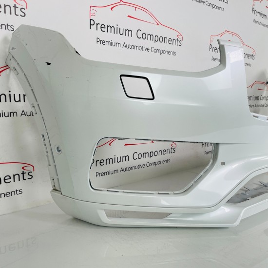 Volvo Xc90 Front Bumper Genuine White Mk2 Inscription & Washer Jets 2020 - 2024