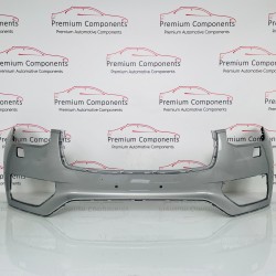Volvo Xc90 Front Bumper Genuine Silver Mk2 Inscription & Washer Jets 2020 - 2024