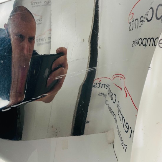 Volvo S60 Front Bumper Genuine Black Mk2 R-design Washer Jets 2013 - 2018 [an72]