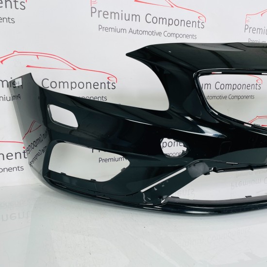 Volvo S60 Front Bumper Genuine Black Mk2 R-design Washer Jets 2013 - 2018 [an72]