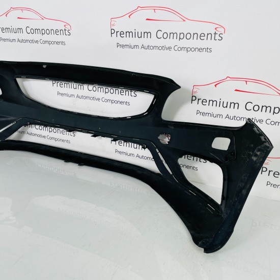 Volvo S60 Front Bumper Genuine Black Mk2 R-design Washer Jets 2013 - 2018 [an72]