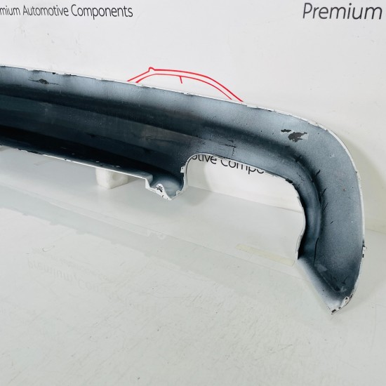 Volvo Xc60 Diffuser Rear Bumper Genuine White Lower Trim Section 2017 - 2022 Volvo Xc60 Diffuser Rear Bumper Genuine White Lower Trim Section 2017 - 2022
