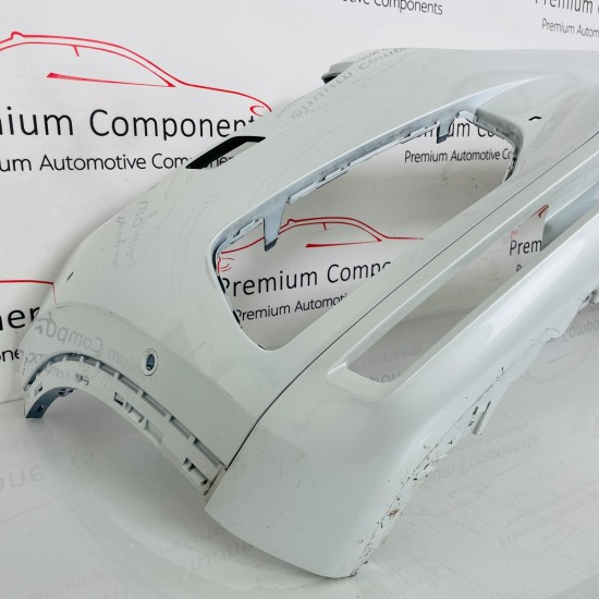 Volvo Xc90 Front Bumper Genuine White Mk2 Inscription & Washer Jets 2020 - 2024