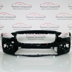 Volvo V60 S60 Front Bumper Genuine Black 31690589 | 2018 - 2021 [ar103]