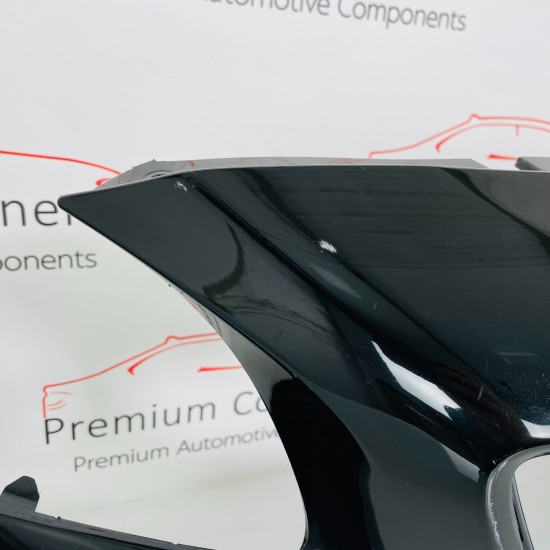 Volvo S60 Front Bumper Genuine Black Mk2 R-design Washer Jets 2013 - 2018 [an72]