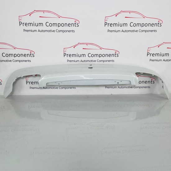 Volvo Xc60 Diffuser Rear Bumper Genuine White Lower Trim Section 2017 - 2022