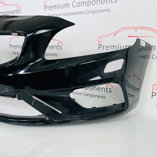Volvo S60 Front Bumper Genuine Black Mk2 R-design Washer Jets 2013 - 2018 [an72]
