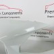 Volvo V90 S90 Front Bumper Genuine White 32244558 | 2016–2019 [an134]